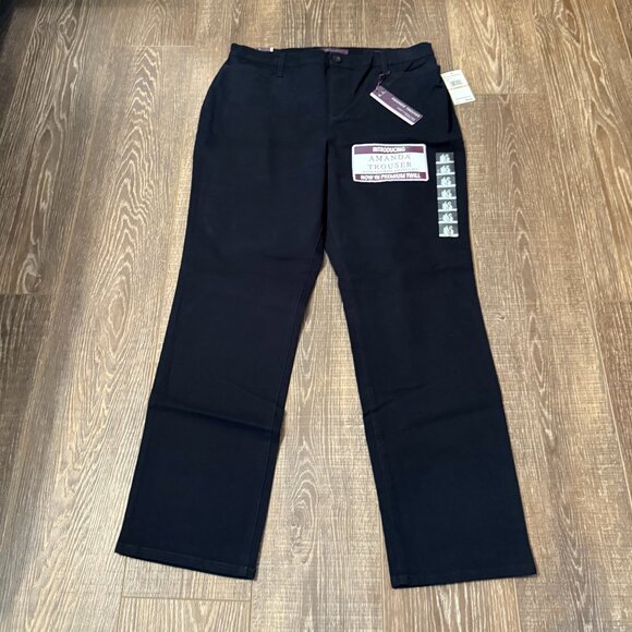 Gloria Vanderbilt Amanda Trouser Pants – Size 12S - Picture 2 of 14